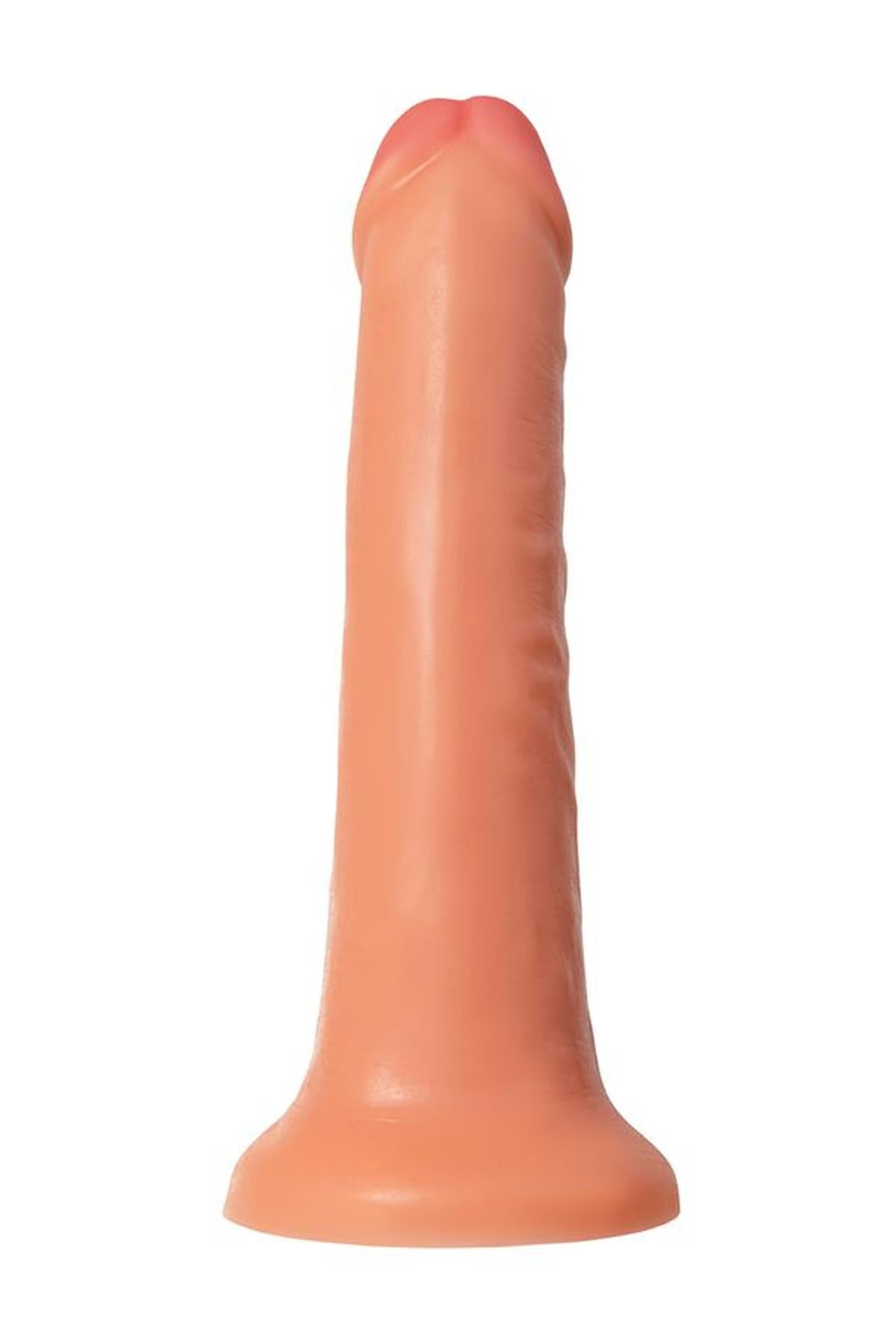 Dildo realist Caliber, culoarea pielii, 18 cm, 3 cm