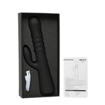 Vibrator USB cu aspect de iepuraș din silicon INTY Toys Wave