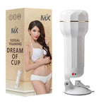 Masturbator vibrant MX Dream Cup, piele albă T