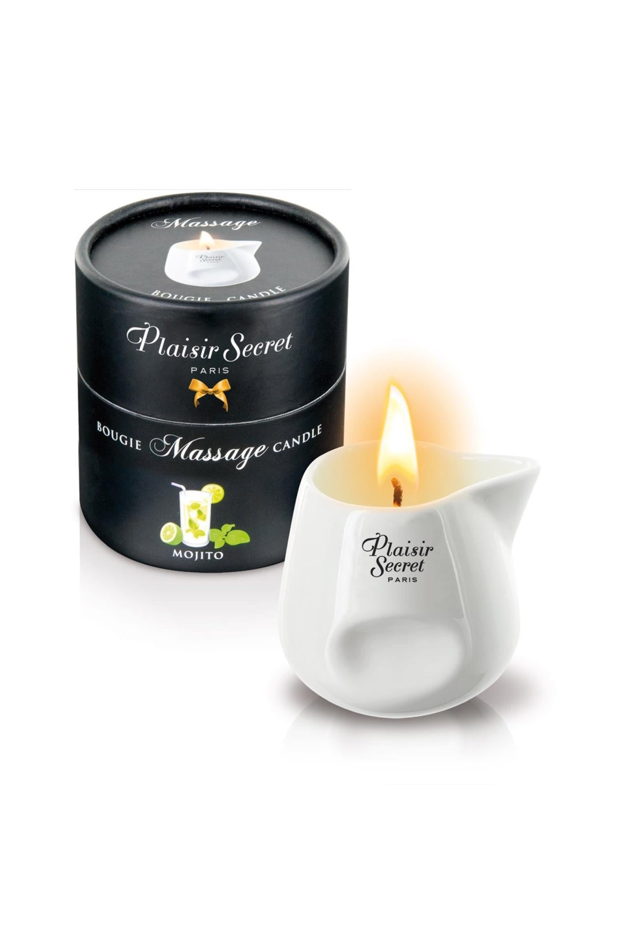 Lumanare de masaj Mojito Plaisir Secret 80ml