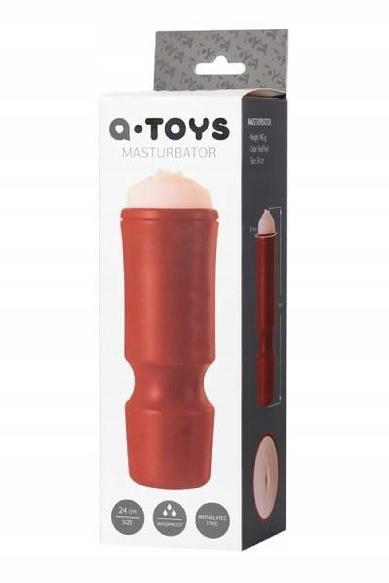 Masturbator compact cu fiolă A Toys 24 cm