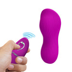 Vibrator Pretty Love Romario din silicon cu telecomandă, 10 funcții