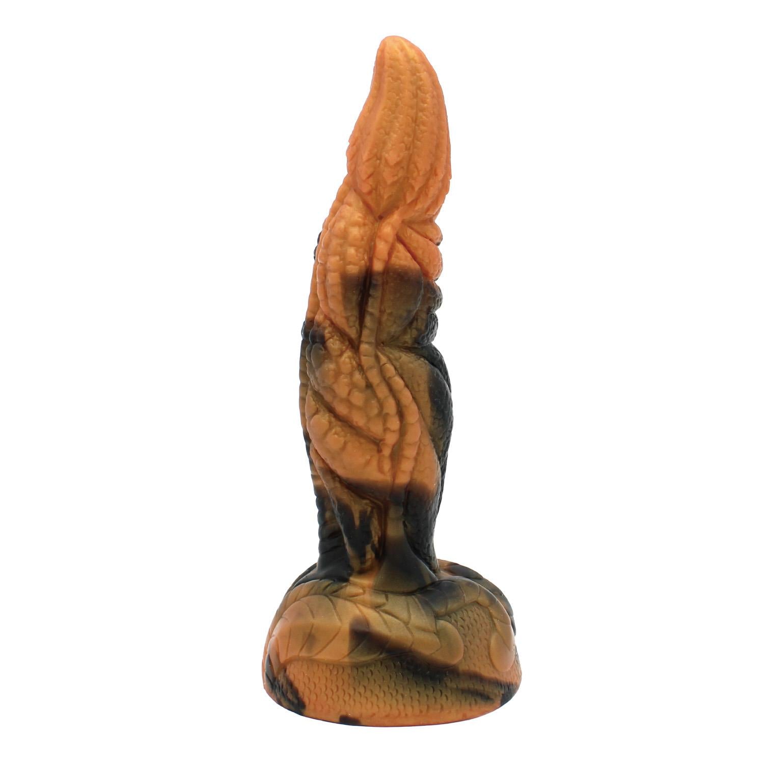 Dildo monstru ondulat din silicon Tyrannosaurus Power 20,5 cm