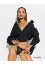 Tanga Obsessive Violami 5 bucăți S/M cu zirconii