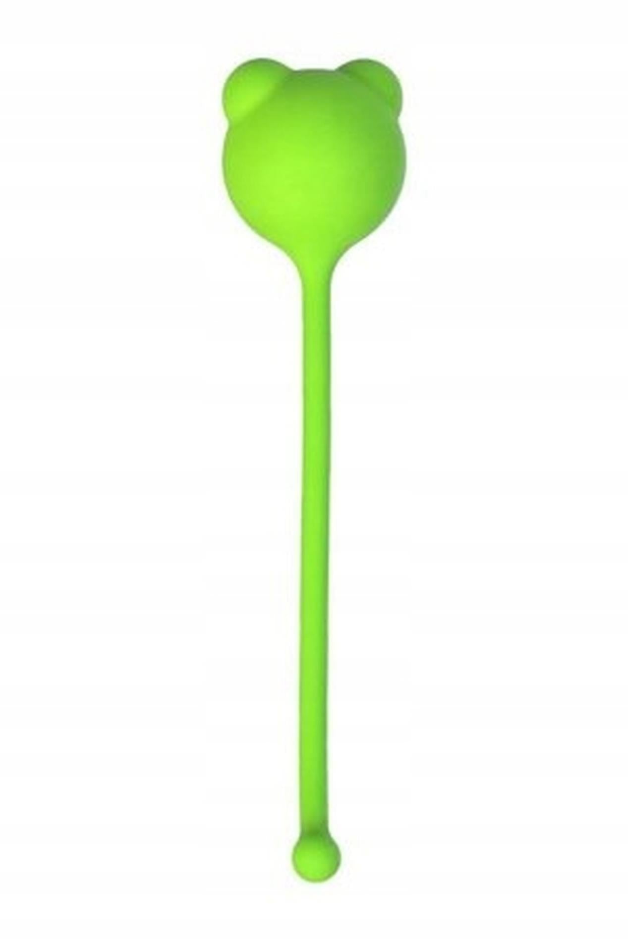 Bile vaginale din silicon A Toys verzi 12 cm