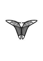 Zaliya Obsessive tanga cu dantelă deschisă 2XL/3XL