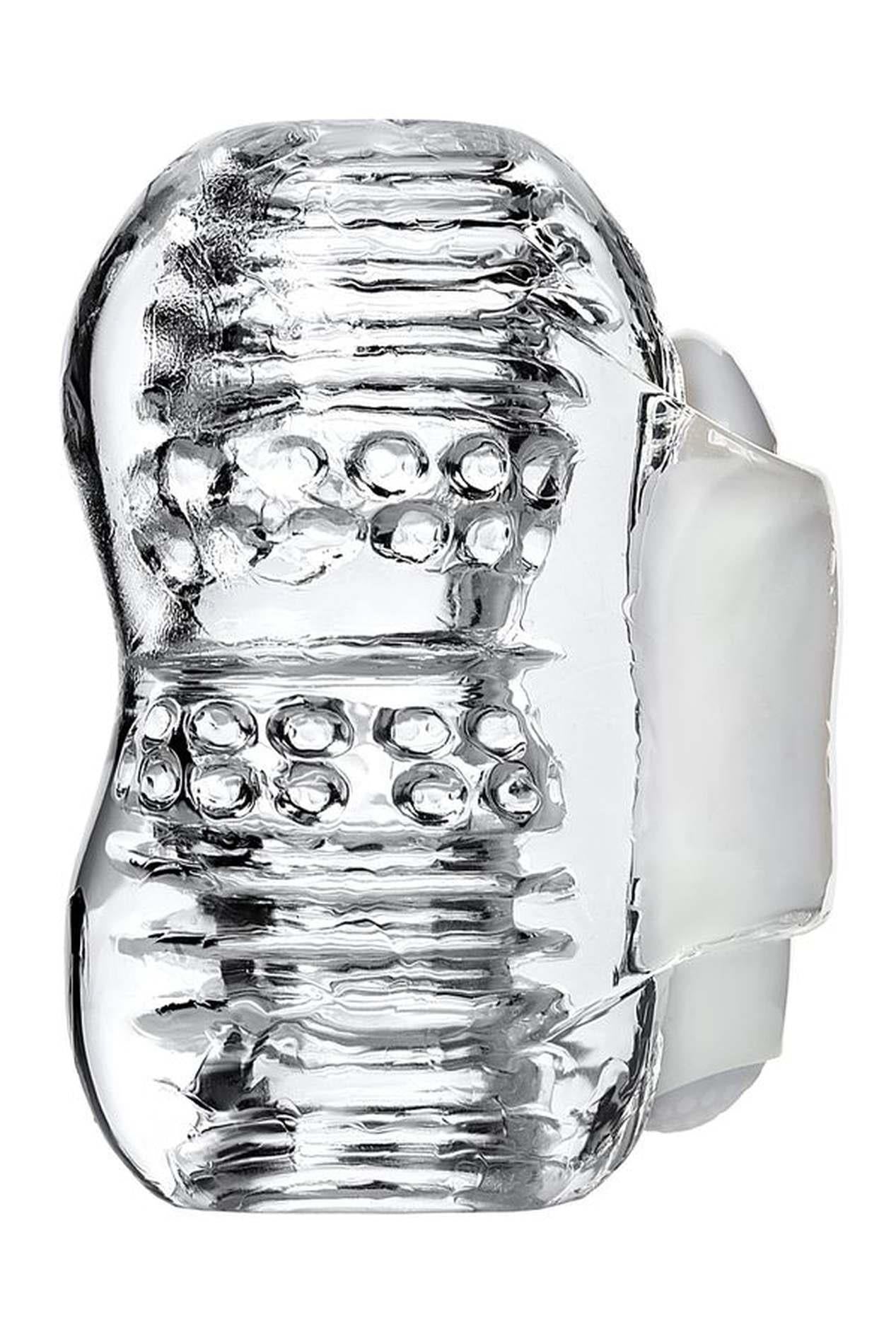 Masturbator Vibrator Lingam Khani Transparent 9 cm