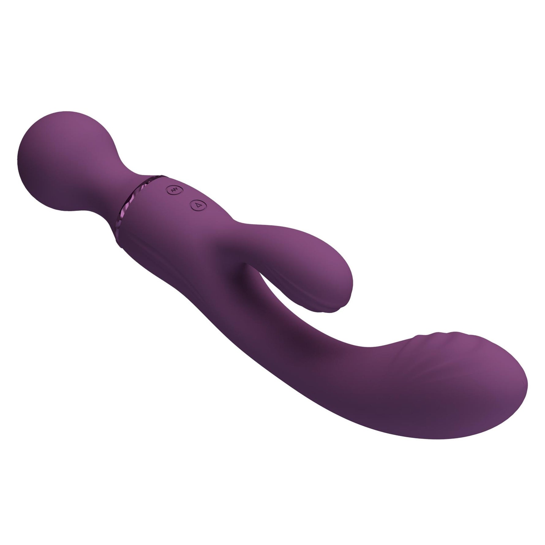 Vibrator USB Pretty Love din silicon, cu formă de iepuraș, 20 cm