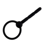 Dop de penis din silicon HeavyFun cu canal 10,5 cm