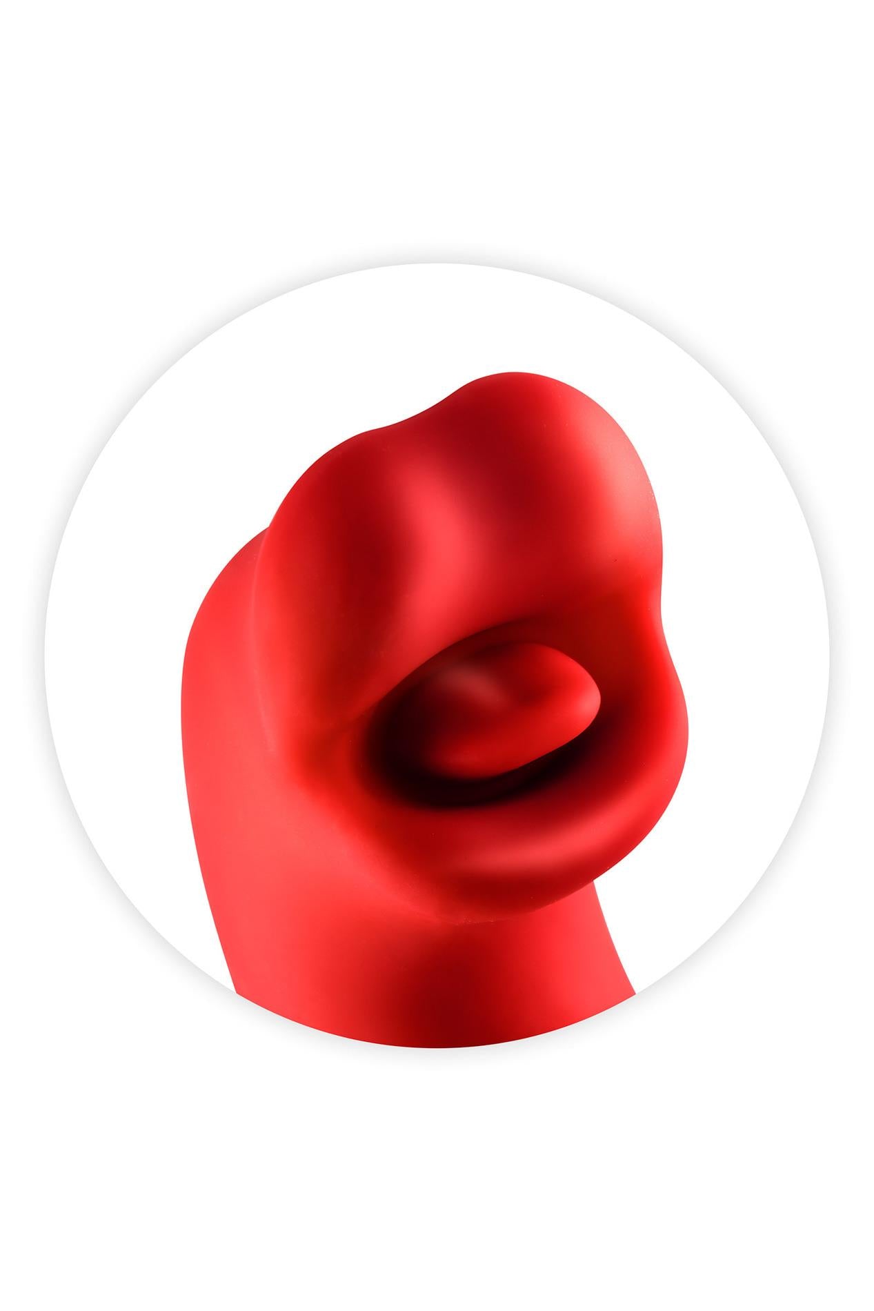 Vibrator USB Yoba Kissy 3 în 1 din silicon, tip iepuraș, 17,6 cm