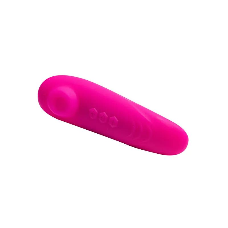 Stimulator clitoridian USB pulsatoriu Pan Fantasy din silicon 16,5 cm