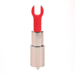 Vibrator Loveline cu ruj iridescent și accesorii
