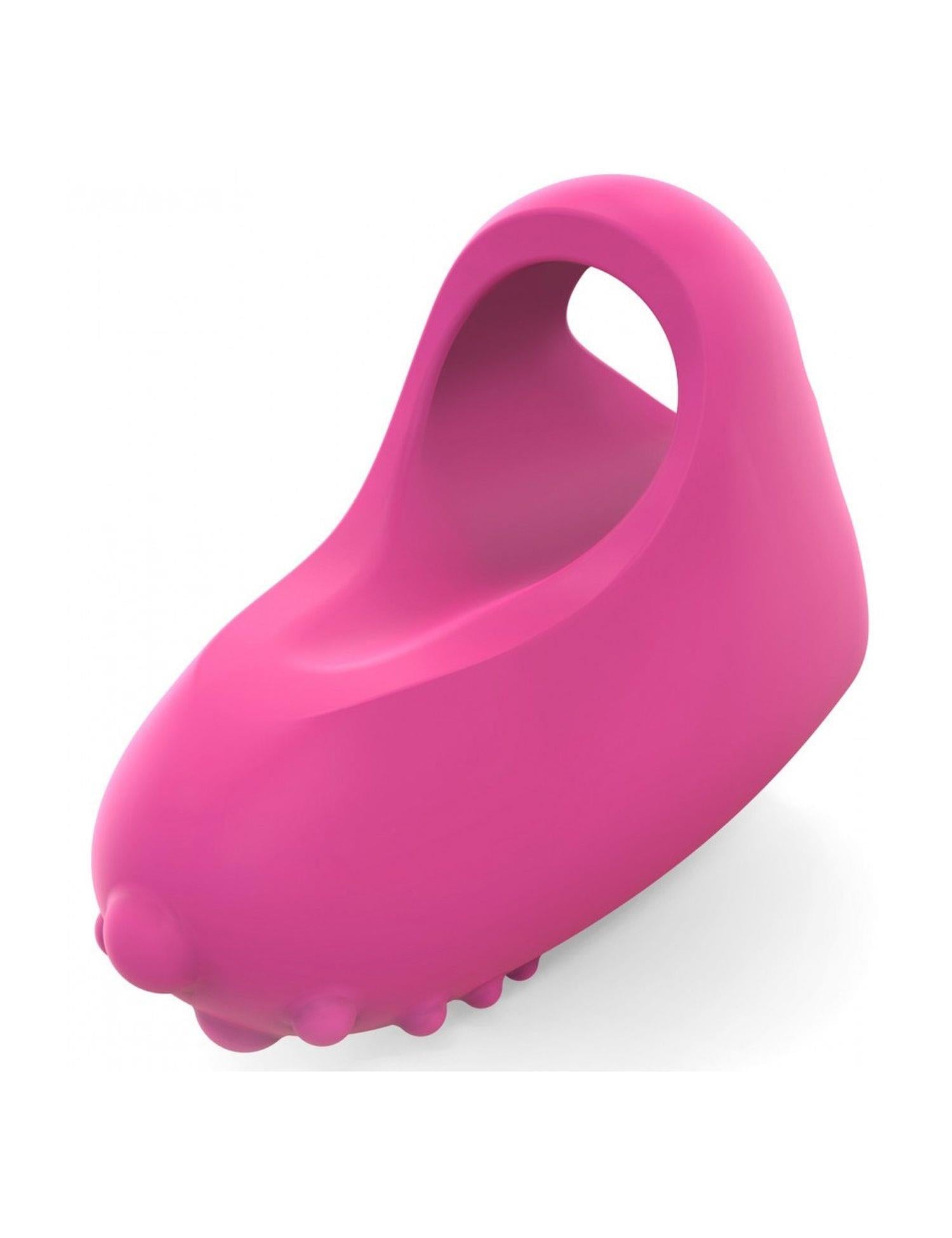 Vibrator deget Dorcel Magic Finger din silicon, roz, USB