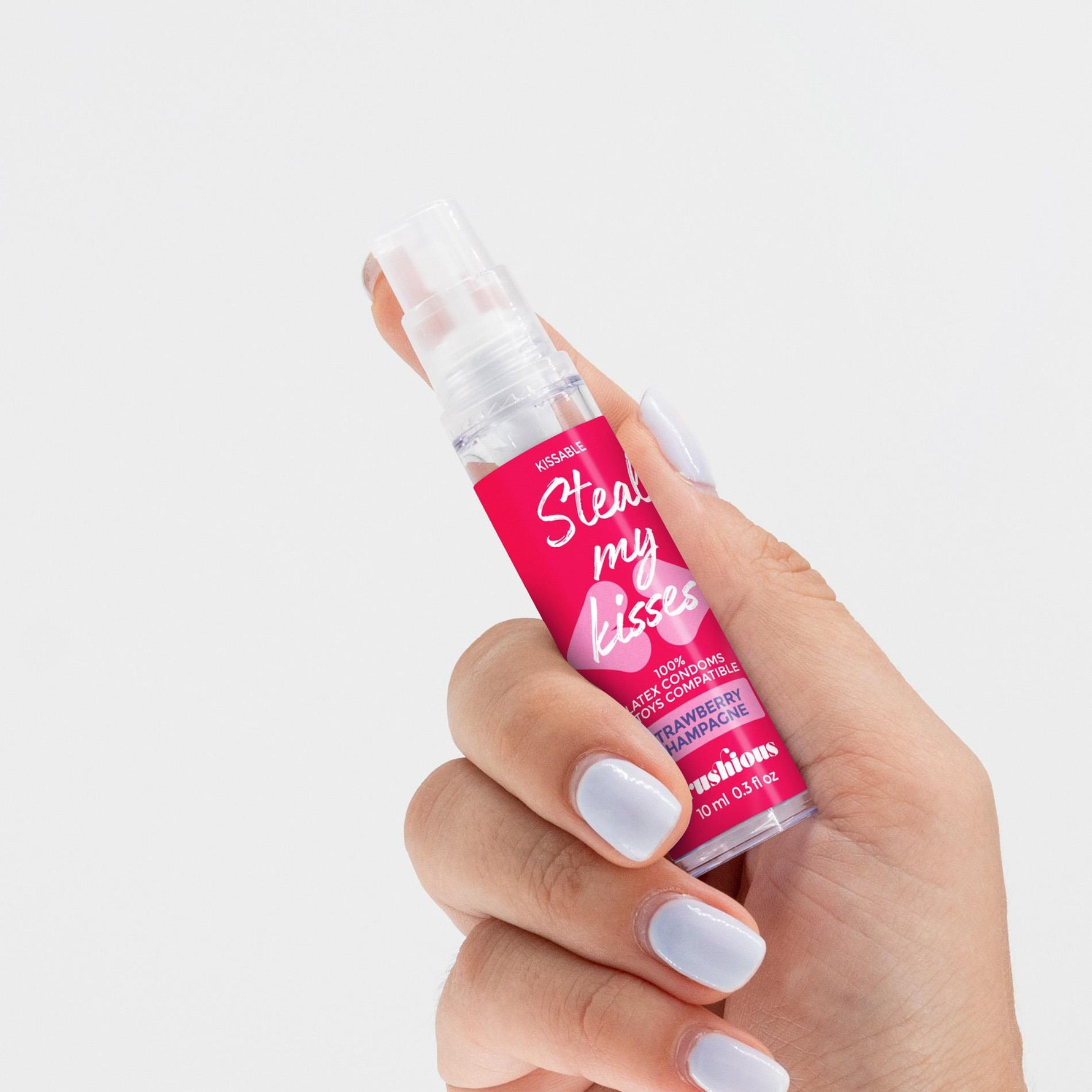 Gel intim Crushious Steal My Kisses cu căpșuni și șampanie 10 ml