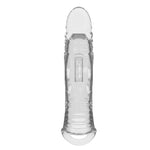 Proteză de penis Pretty Love transparentă TPE 22 cm