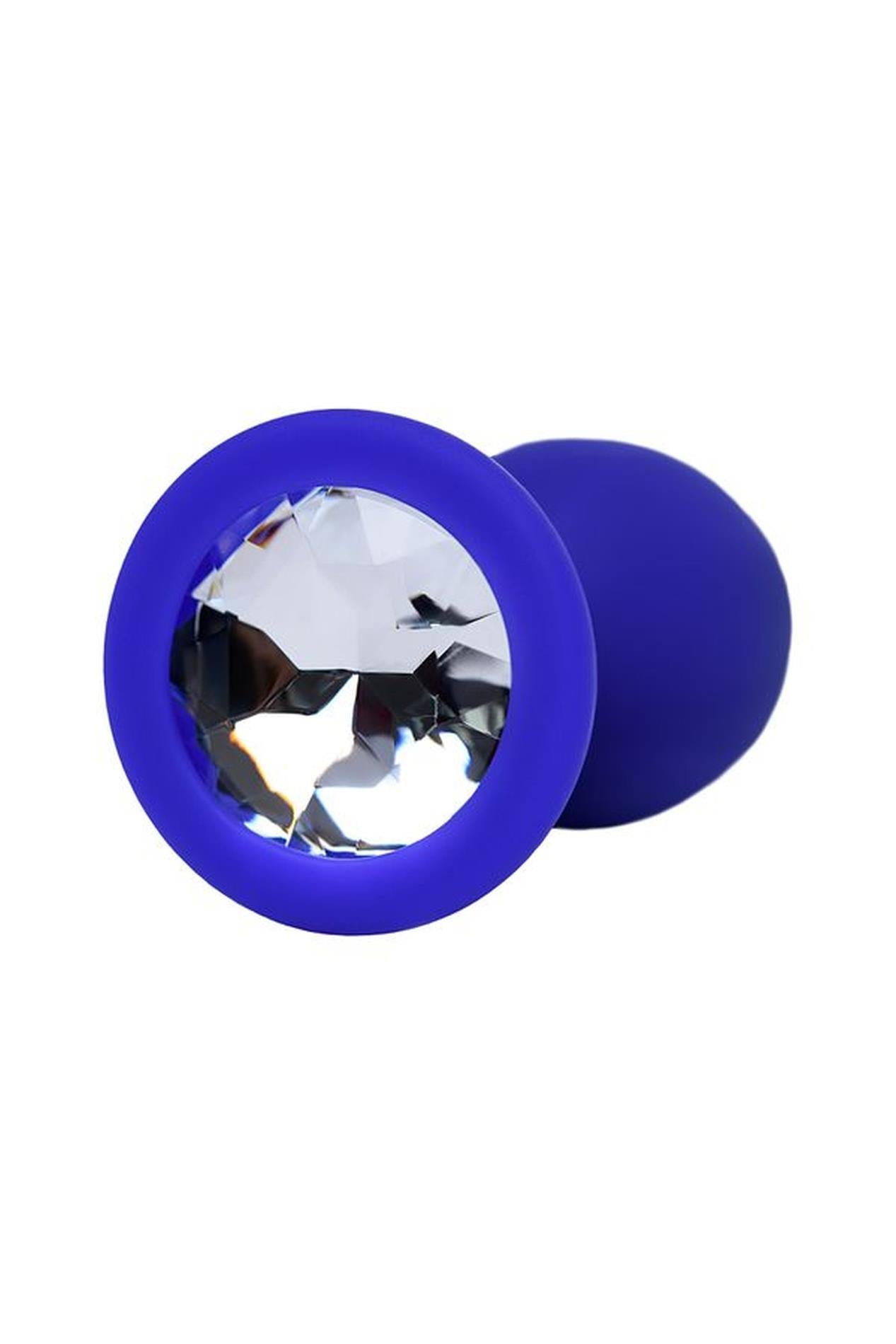Plug anal miniatural ToDo Brilliant Blue, 7 cm, impermeabil