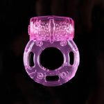 Inel vibrant pentru penis Lovesecret Sensual, roz, TPE