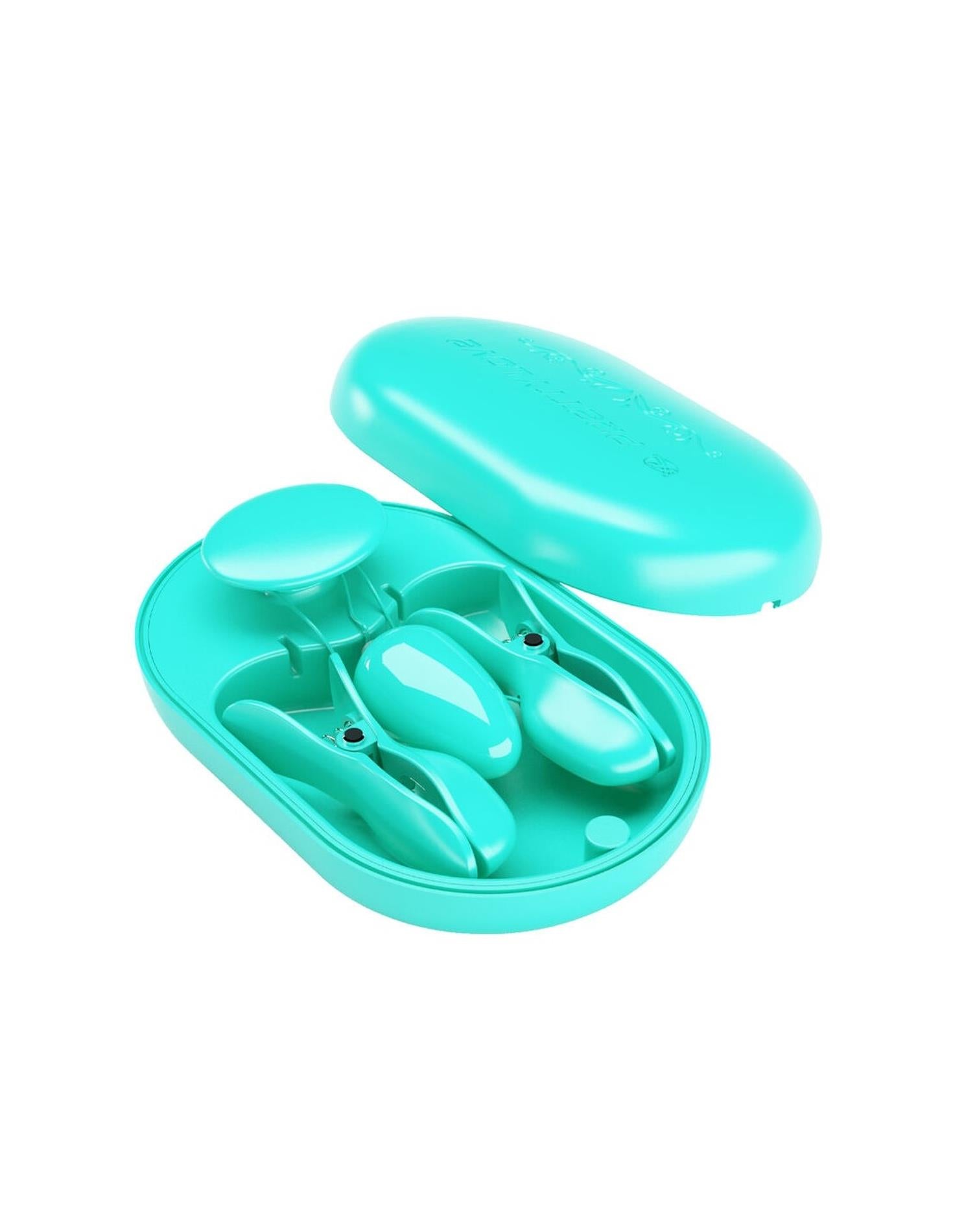 Cleme vibratoare pentru mameloane Pretty Love cu USB