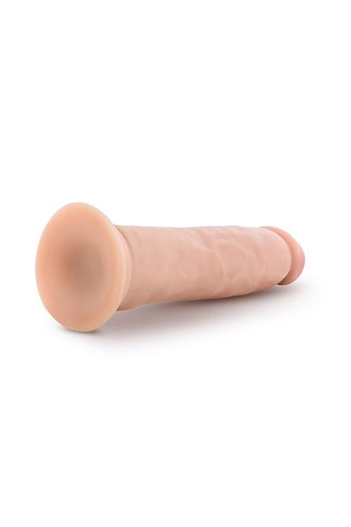Dildo realist Dr Skin Blush, culoare vanilie, 9,5 inci, din PVC