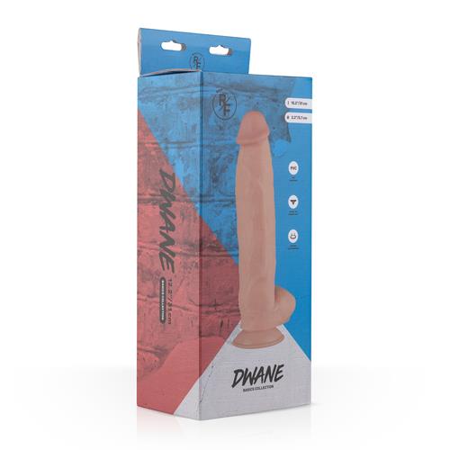 Dildo realist Dwane EasyToys bej 30 cm