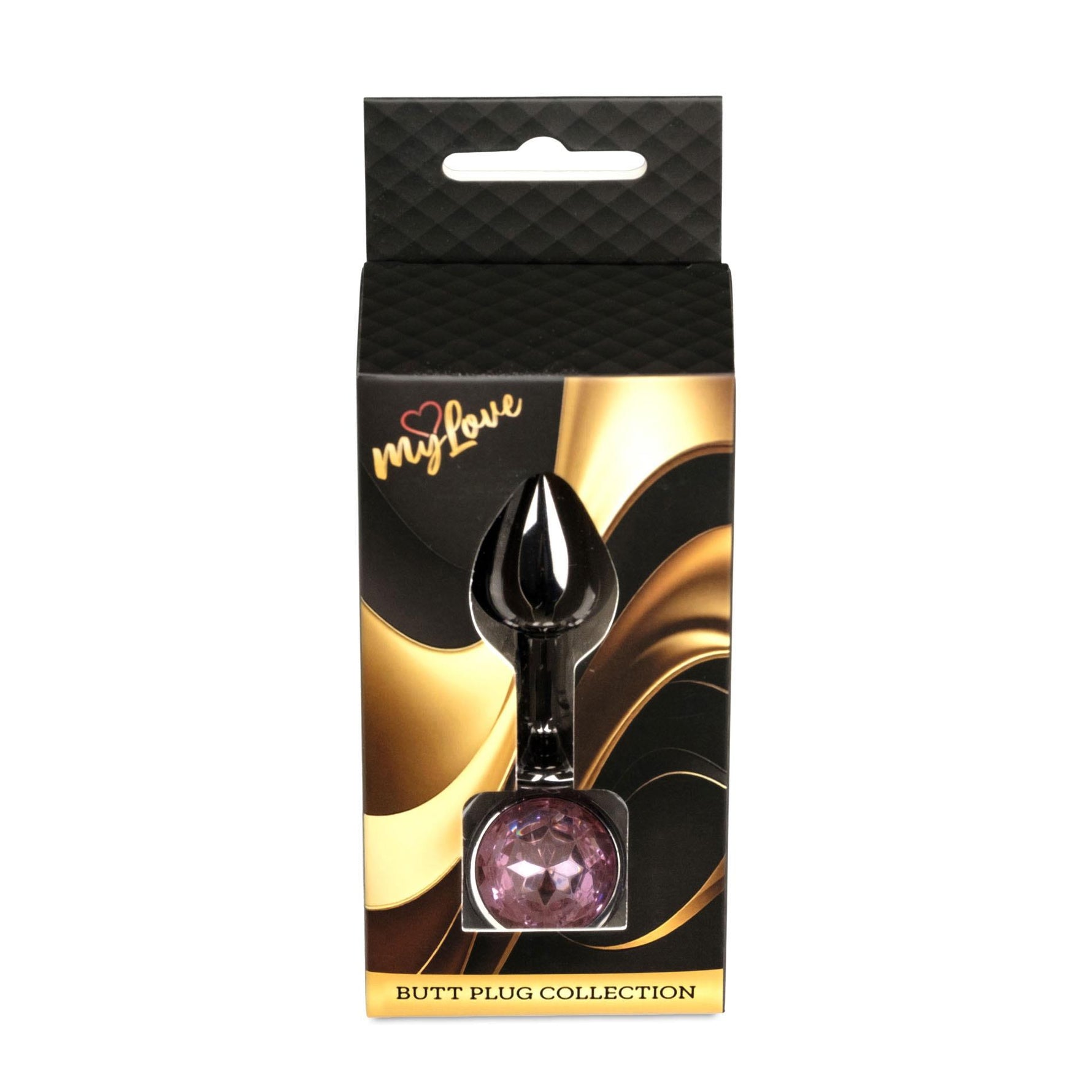 Bijuterii anale din argint cu diamant MyLove Toys 7 cm