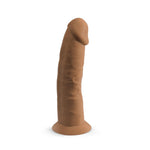 Dildo Silexd Model 2 Caramel Cyberskin 19 cm cu ventuză