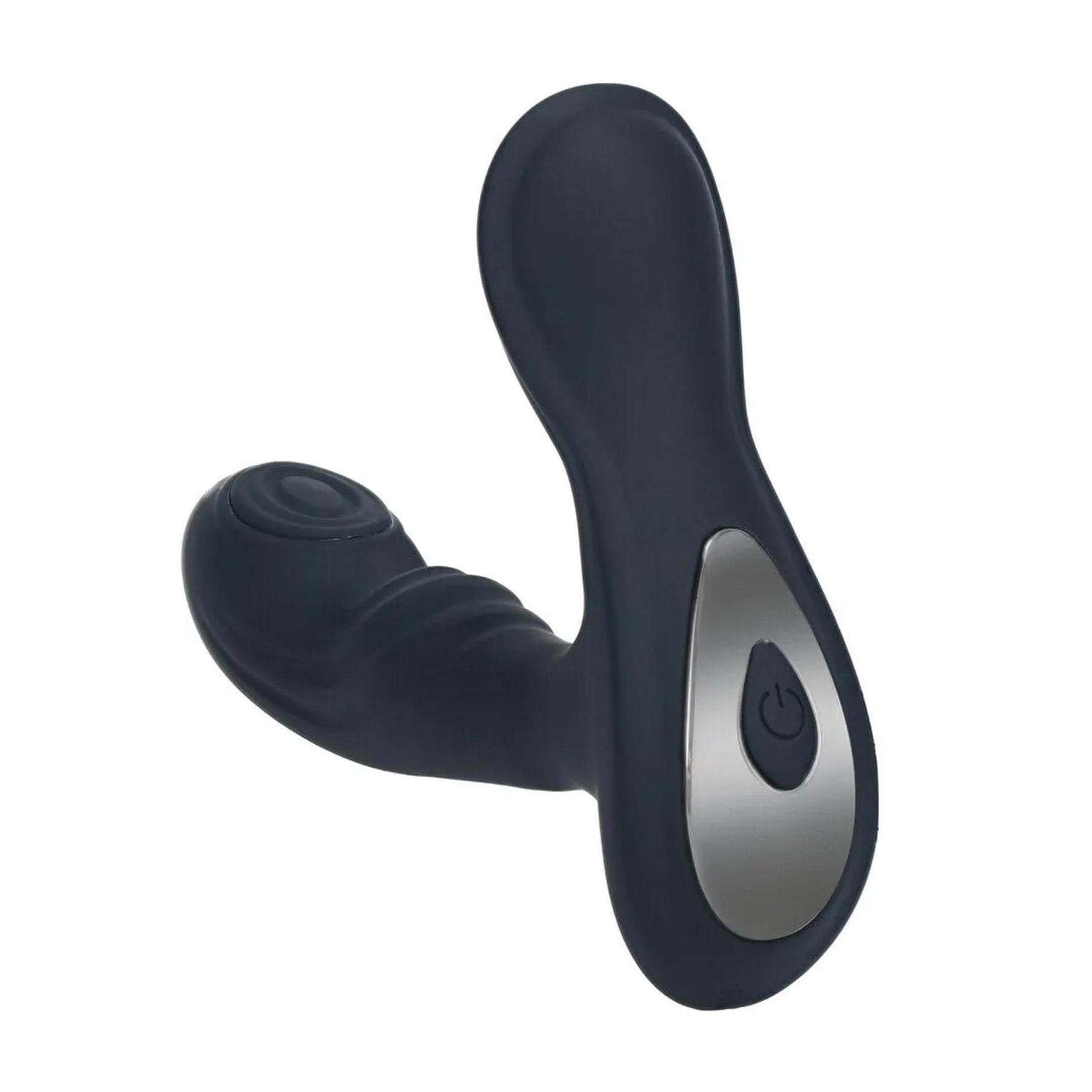 Levelz Aparat de masaj pentru prostată cu vibrații și pulsații din silicon, negru