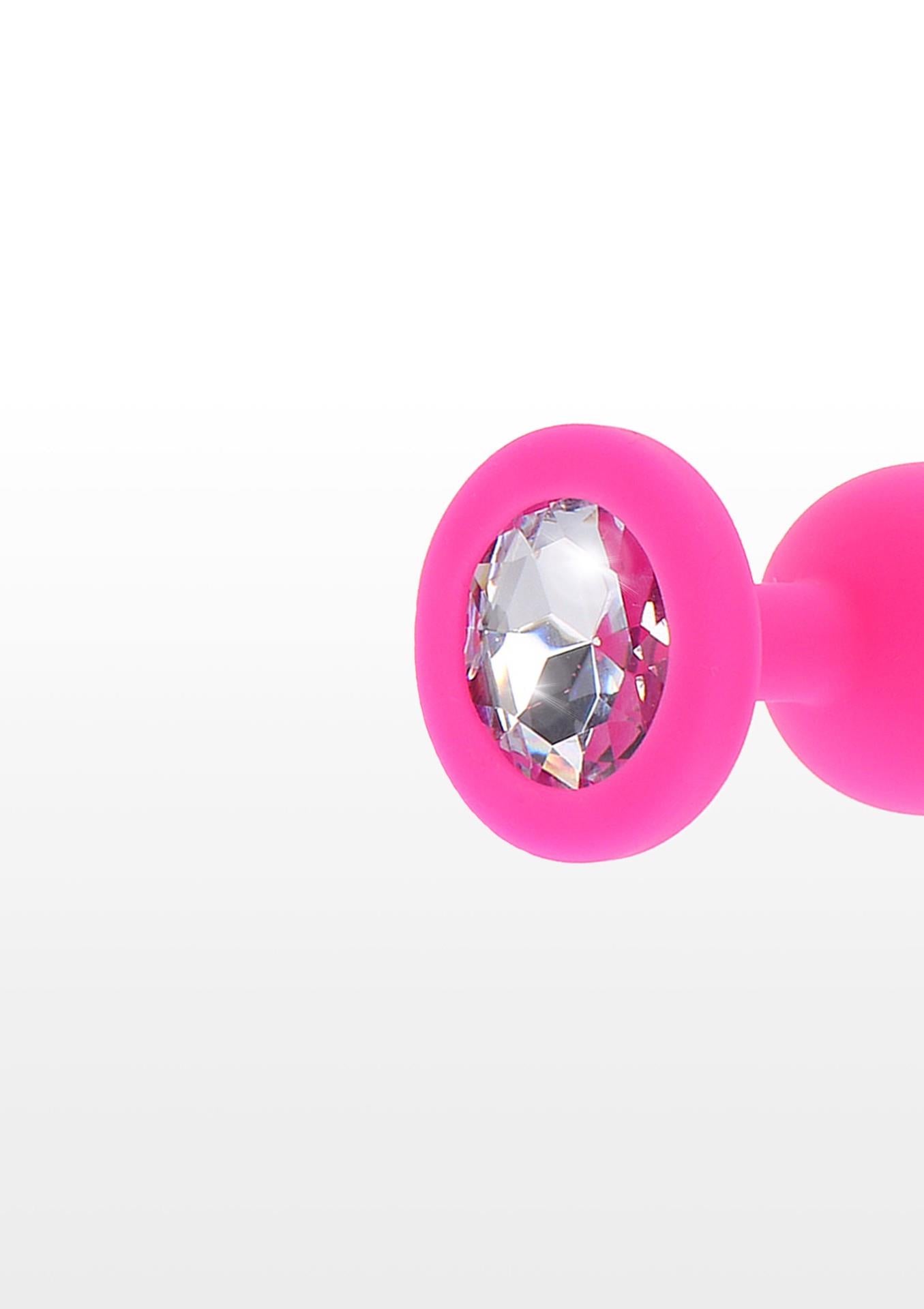 Plug anal Diamond Booty Jewel ToyJoy roz 7 cm