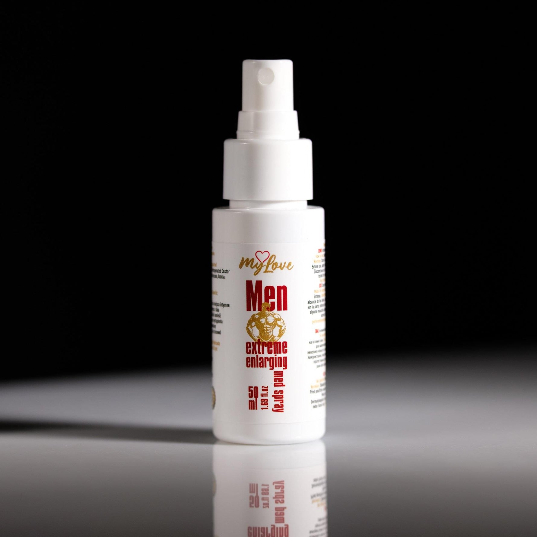 Spray de mărire extremă MyLove Man cu nucă de cocos 50 ml