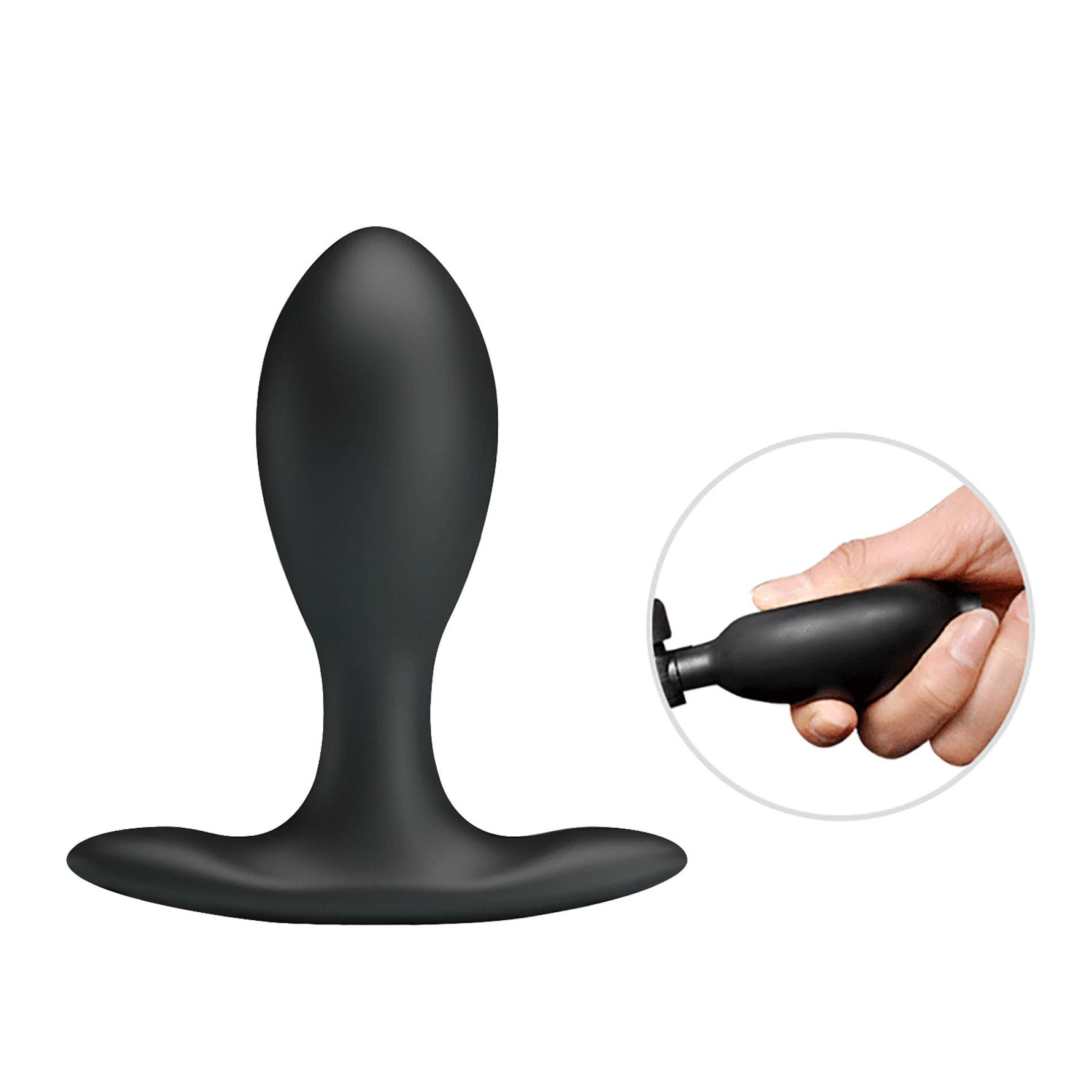 Dop anal gonflabil din silicon Mr. Play