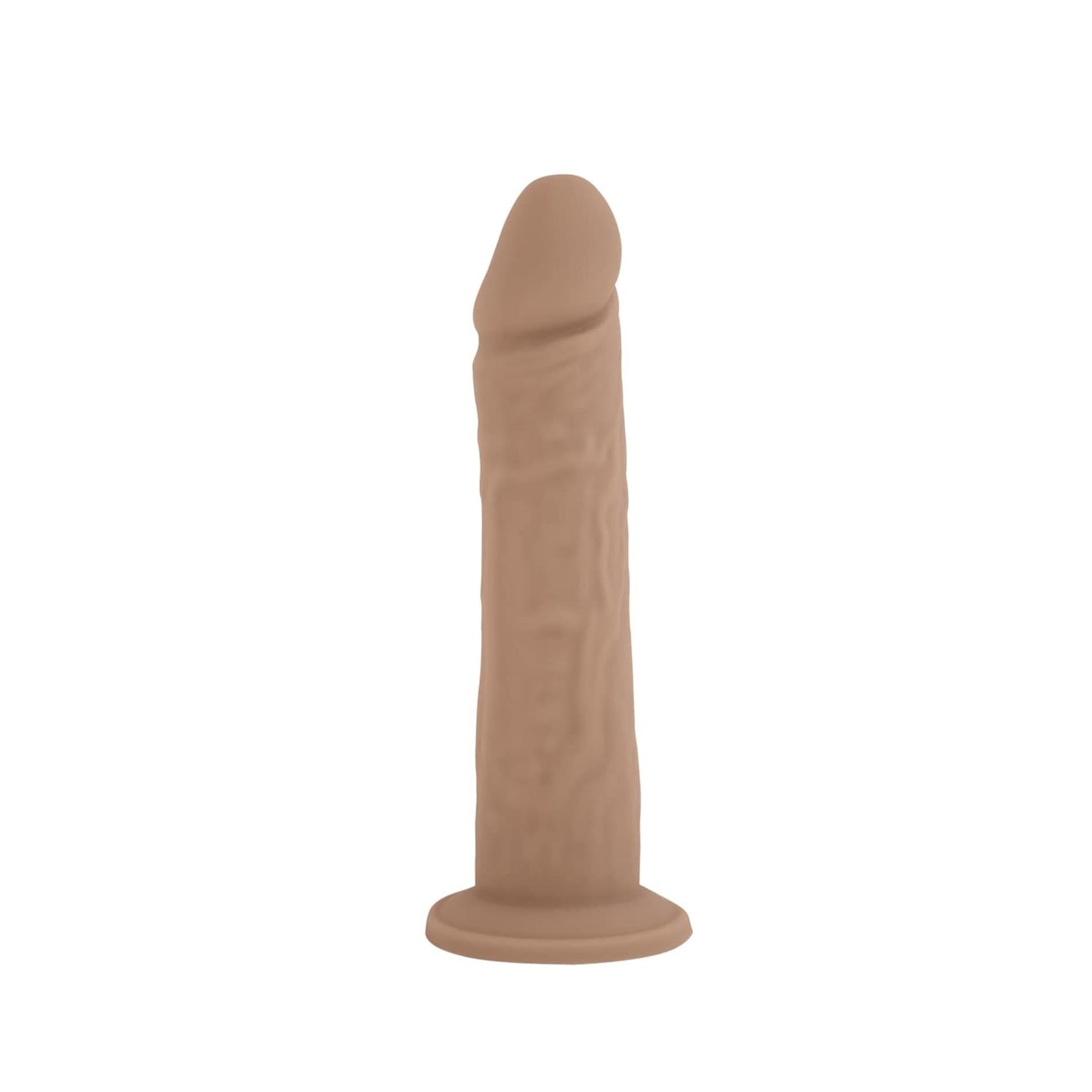 Dildo realist din silicon lichid Silexd cu ventuză 20 cm