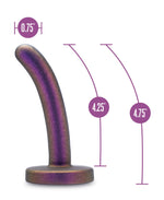 Dildo Temptasia Surrender Peg pentru începători din silicon, violet, 12 cm