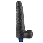 Dildo vibrant realist Lovetoy Real Softee negru USB 25cm