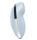 Stimulator clitoridian Satisfyer Tap Climax 2 Blue USB cu atingere rapidă