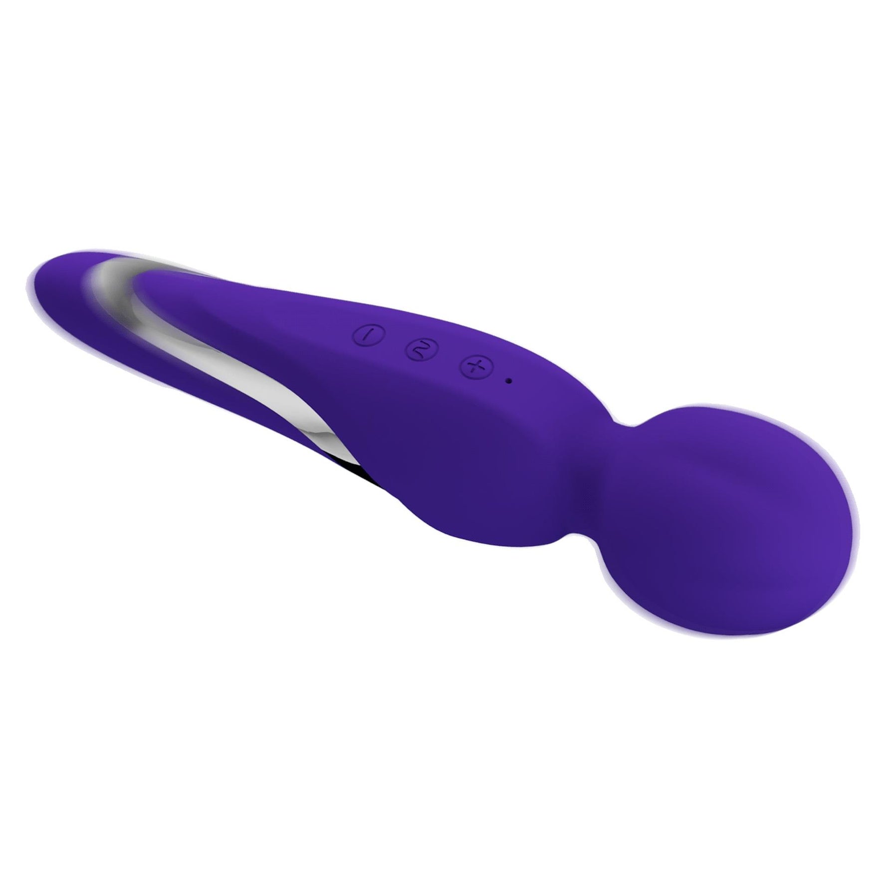 Masaj vibrant din silicon Pretty Love Walter, violet, cu 7 funcții