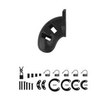 Cușcă de castitate ManCage Model 13 Neagră 9 cm