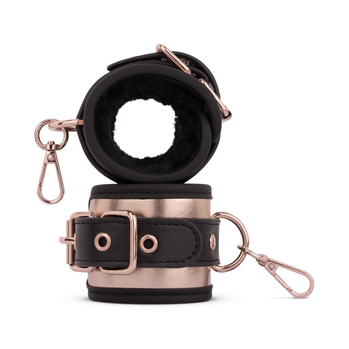Set de bondage Rosy Gold, auriu-roz