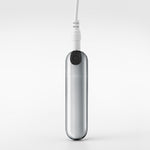 Mini vibrator USB Crushious iMoan argintiu 7,6 cm