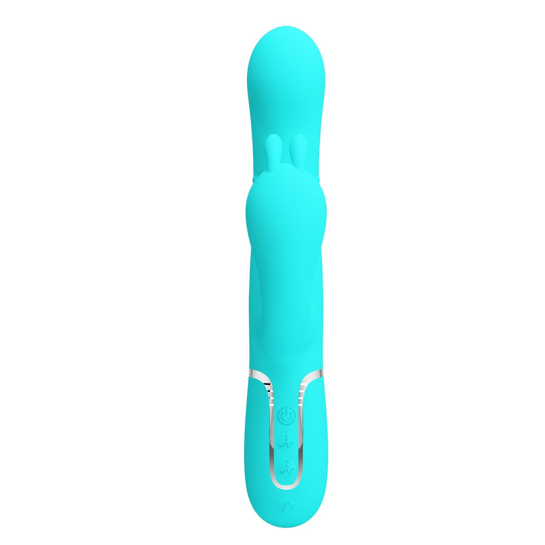 Vibrator cu triplă stimulare Pretty Love Twinkled Tenderness în formă de iepuraș