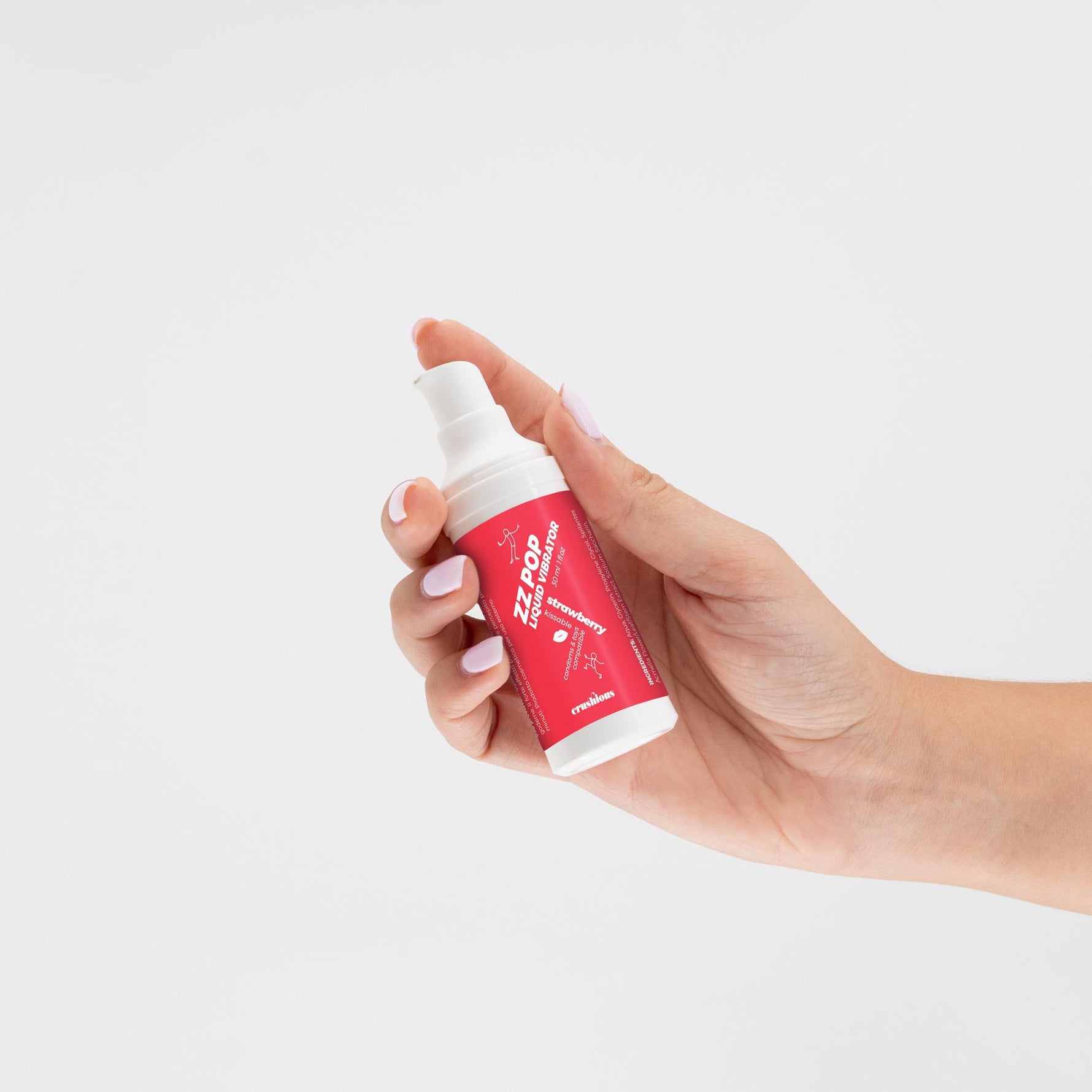 Lichid vibrant Crushious ZZ Pop cu căpșuni 30 ml