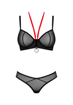 Set lenjerie intimă Glandez Obsessive negru M/L