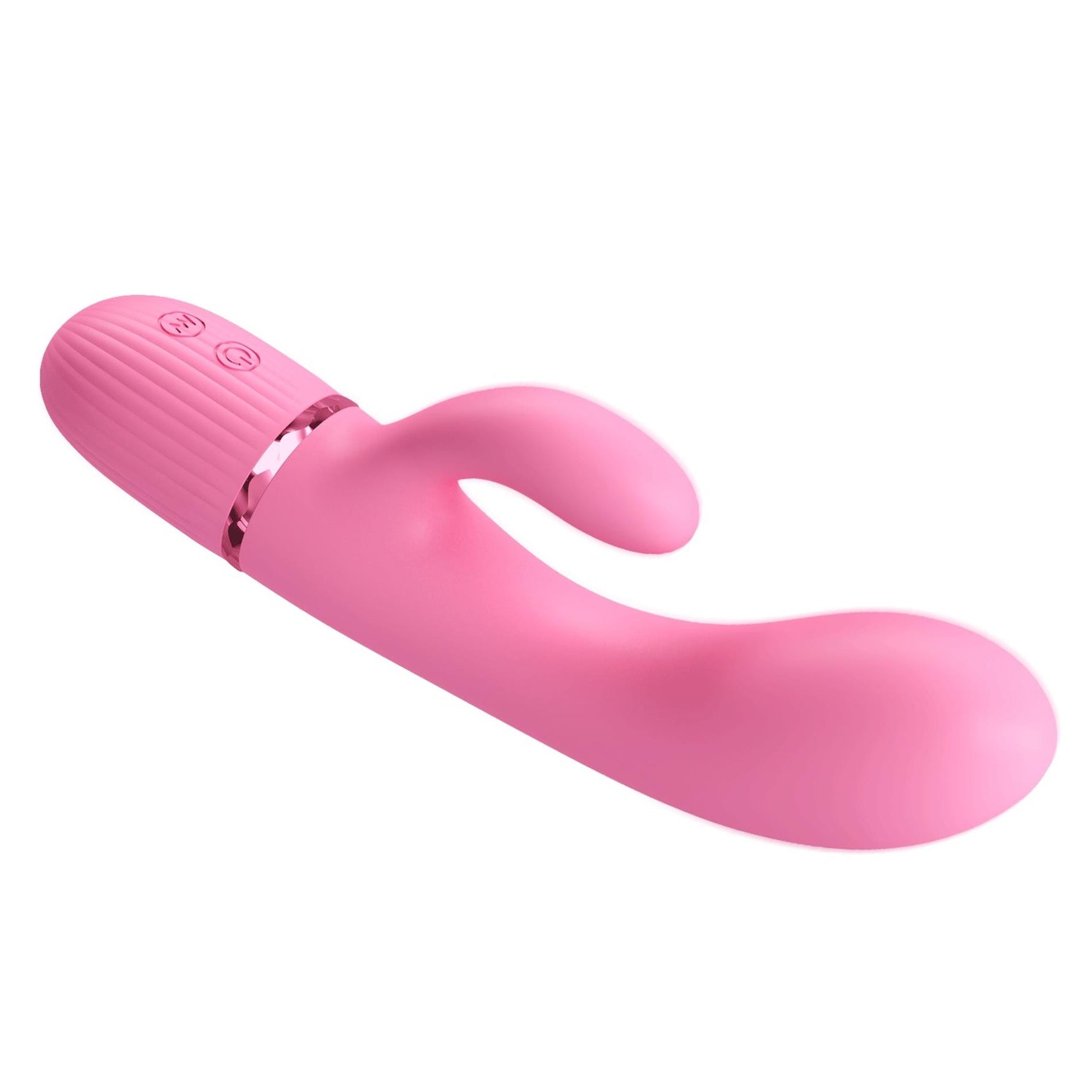Vibrator Pretty Love Marski din silicon, model iepure, cu 10 funcții