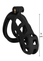 Penis Prison Hidden Desire Cușcă pentru penis Neagră 11 cm