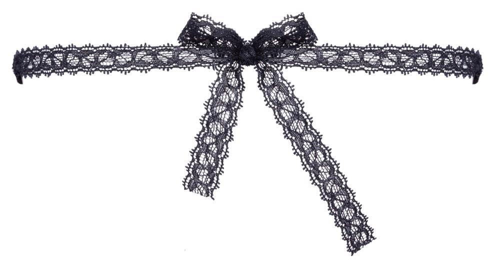 Cottelli ACCESORII bandaj brodat negru