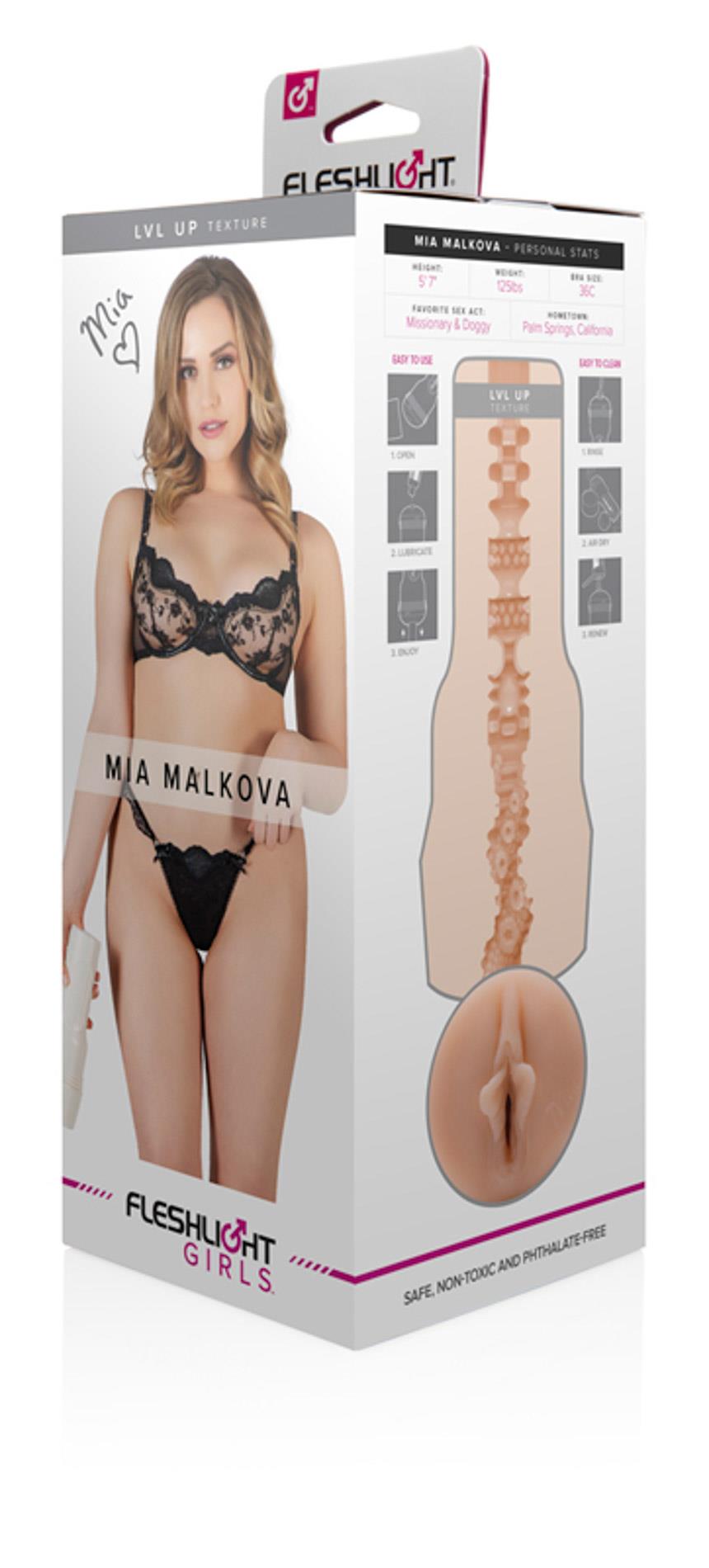 Masturbator realist Fleshlight Girls Mia Malkova Lvl Up 25 cm