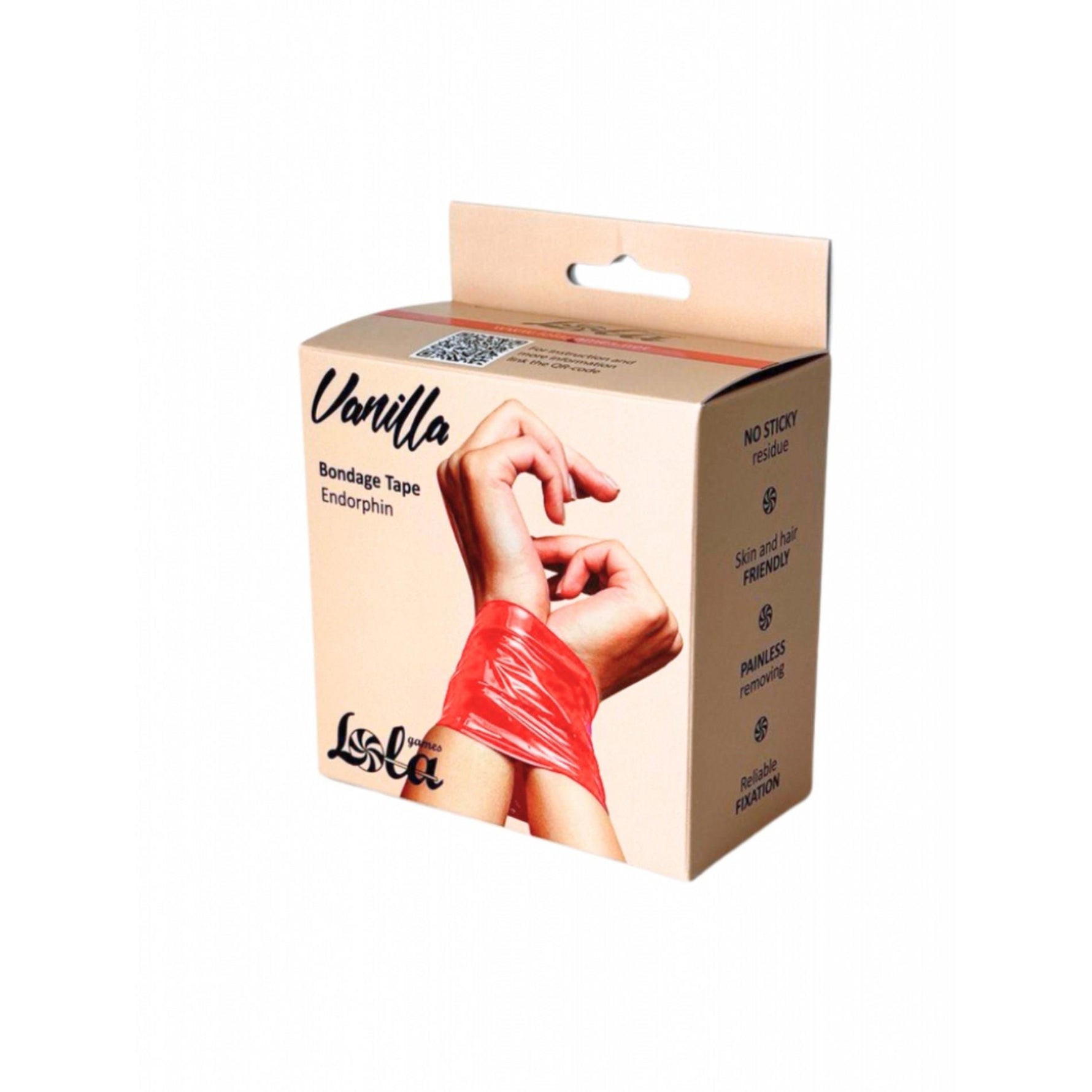Bandă de lipire PVC Roșu Vanilie 20 m 5 cm