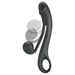 Vibrator Pretty Love Selma Snail Rabbit Negru