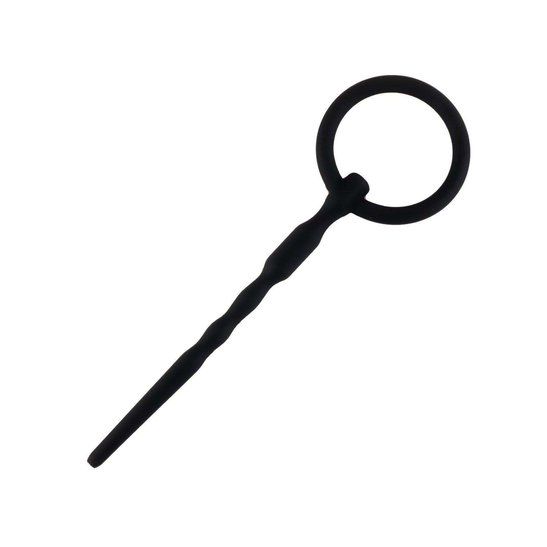 Dop de penis din silicon HeavyFun seria B cu canal 13,5 cm