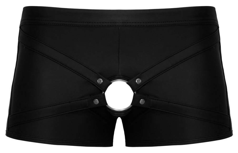 Pantaloni scurți boxer Svenjoy cu inel interschimbabil negru roșu M