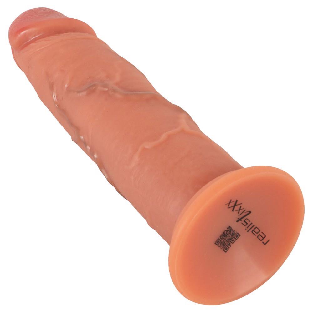Dildo Realistixxx cu piele mobilă din silicon 20-5 cm